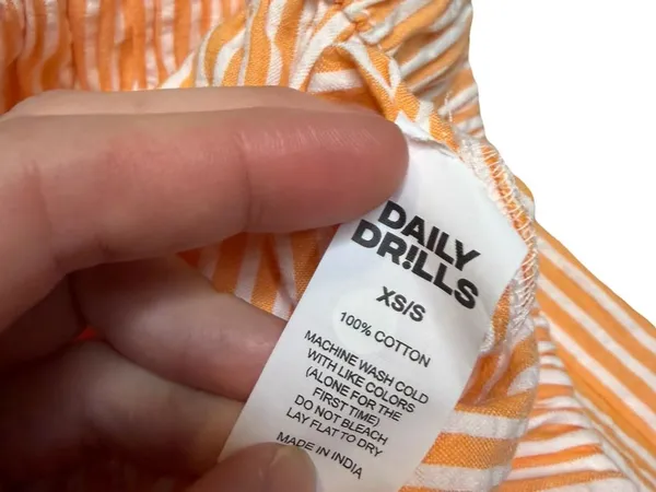 ✨ Daily Drills Seersucker Stripe Wide Leg Pants XS/S‎ ✨ - Image 4