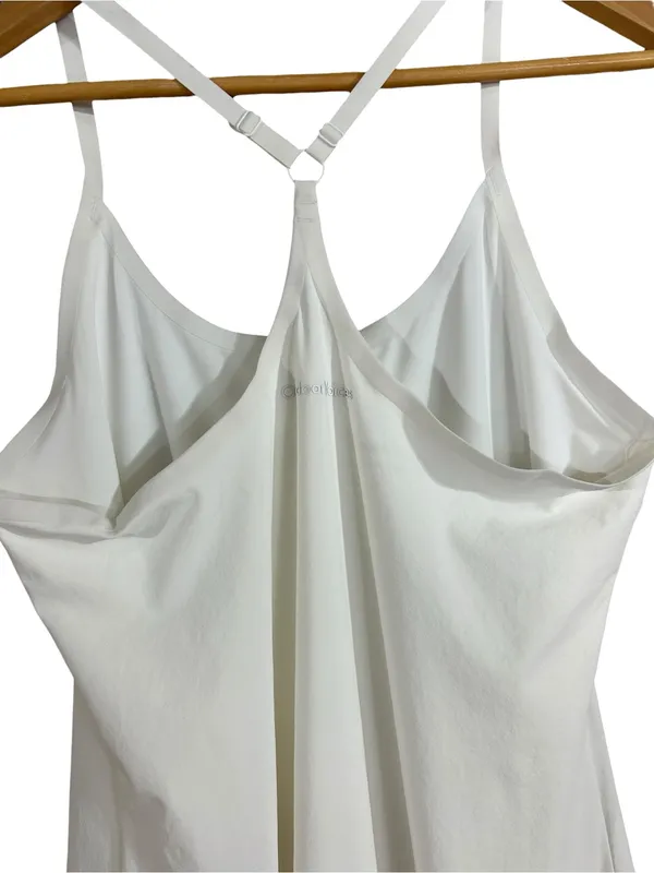 NEW Outdoor Voices White Exercise Dress Women’s Size MEDIUM NWT - Image 4