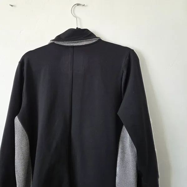 MPG Cardigan Shrug Loungewear Comfy Layered Oversized Lagenlook Black Large - Image 7