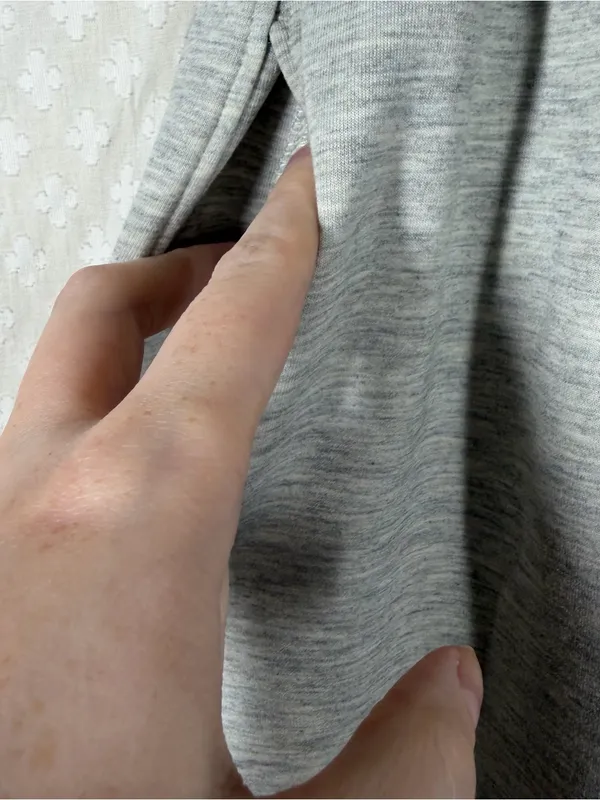 Abercrombie & Fitch YPB Heather Grey Neoknit High Rise Jogger Sweatpants - Image 3