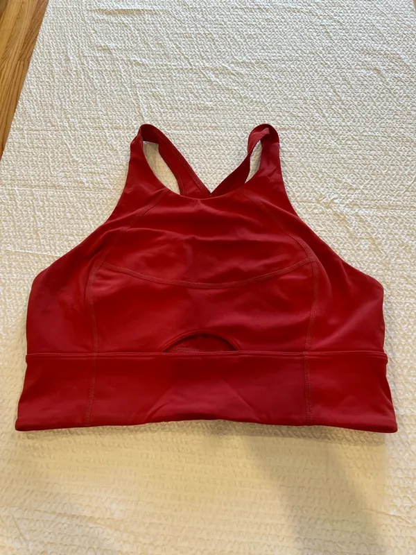 Free people movement red sports bra M women - Image 2