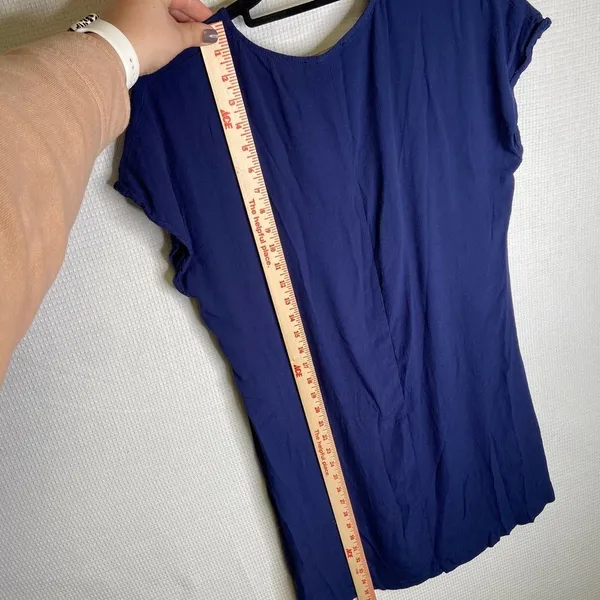 Madewell | Royal Blue Colored‎ Shirt Dress Large - Image 7