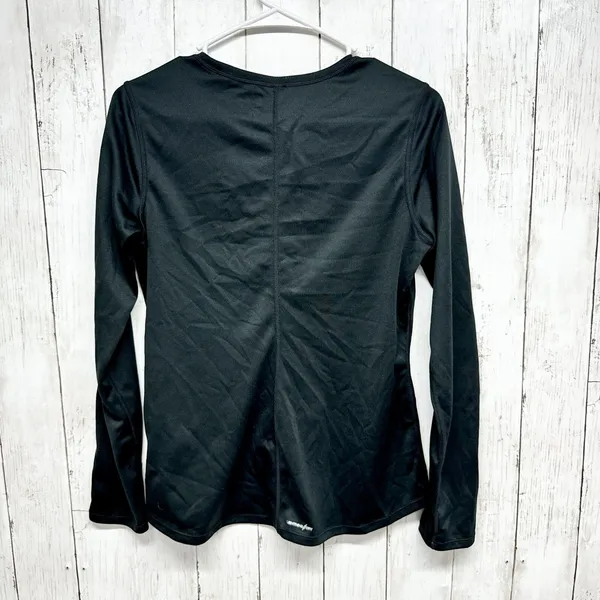 New Balance Top Women Size Small Long Sleeve Black Base Layer Thermal‎ Athletic - Image 5