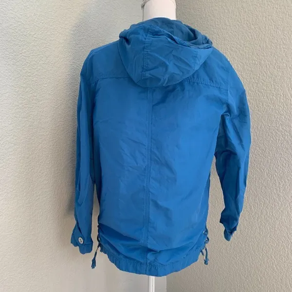 Lauren Woman’s Blue Pocket Rain Jacket Sz P/S - Image 2