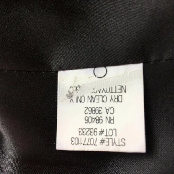 Theory Womens Fitted Wool Blazer Smokey Gray Lined Pockets One Button Size 0 u - Image 11