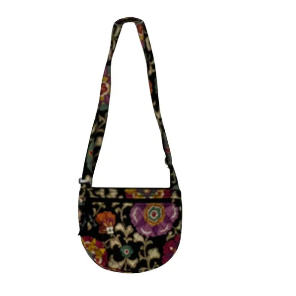 Vera Bradley‎ Floral Quilted Crossbody Bag Purse Adjustable Strap - Image 10
