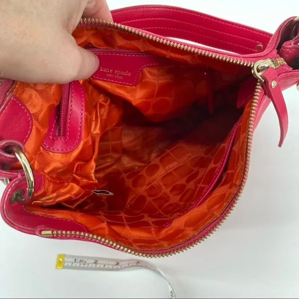 Kate spade raspberry leather tote shoulder bag‎ - Image 6