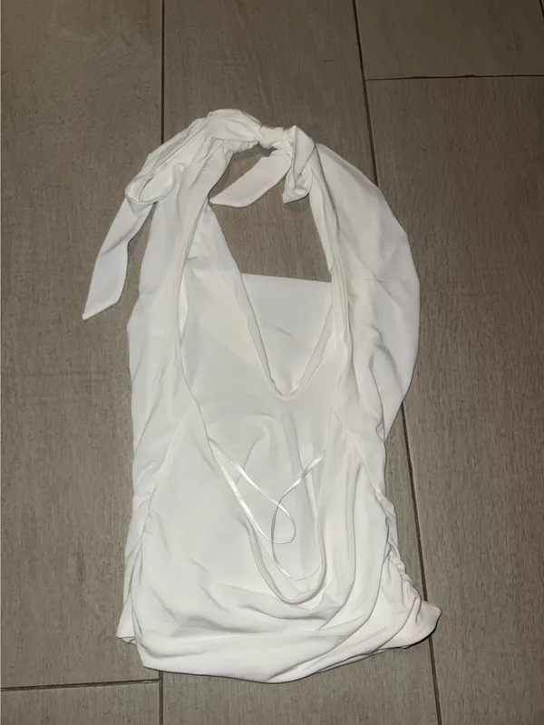 White halter top hello Molly  - Image 2