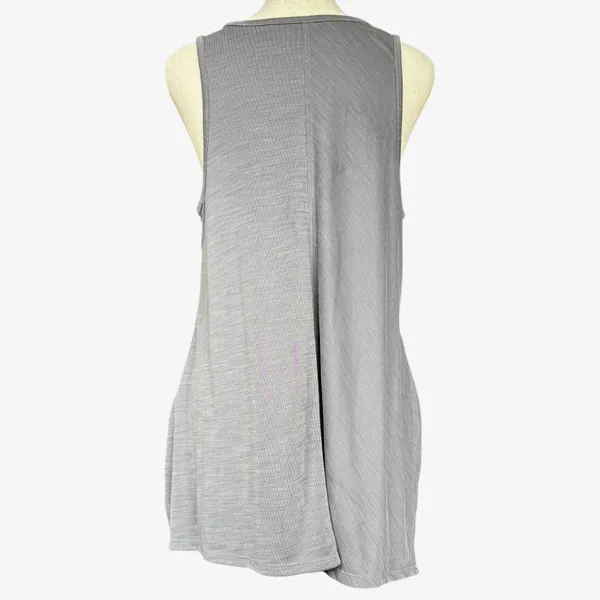 Athleta Relaxed Grey Tank Sz L‎ - Image 3