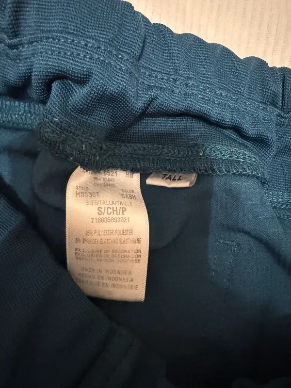 Scrub Pants Blue - Image 2