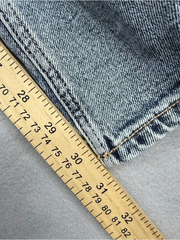 Hollister Womens 0R W25 High Rise Flare Jeans Light Wash 31” Inseam NWT - Image 11