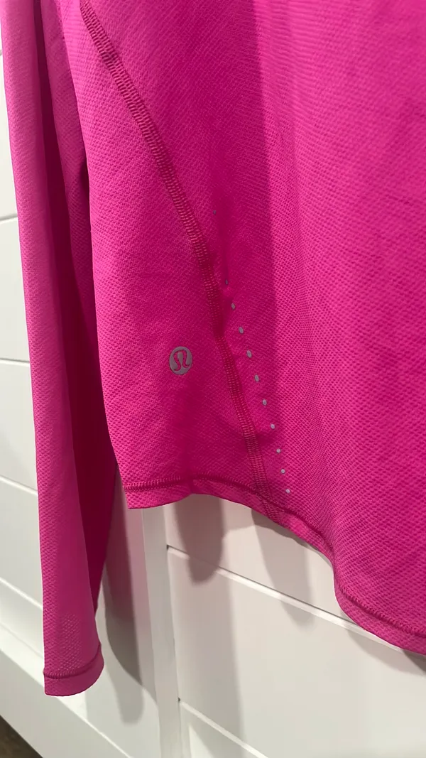 Lululemon Sonic Pink  Long Sleeve - Image 2