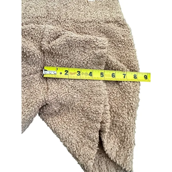 SKIMS Cozy Knit high-waisted boucle shorts caramel size S/M - Image 5