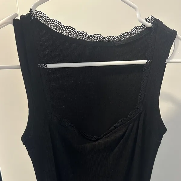 Lace Black Maxi Dress Size XS - Image 2