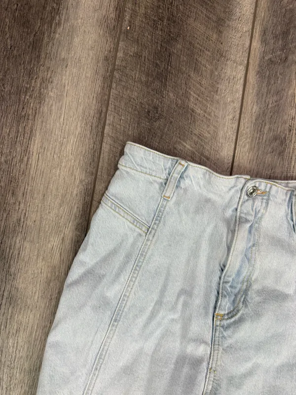 Free People Light Wash Florence Flare Jeans - Image 8