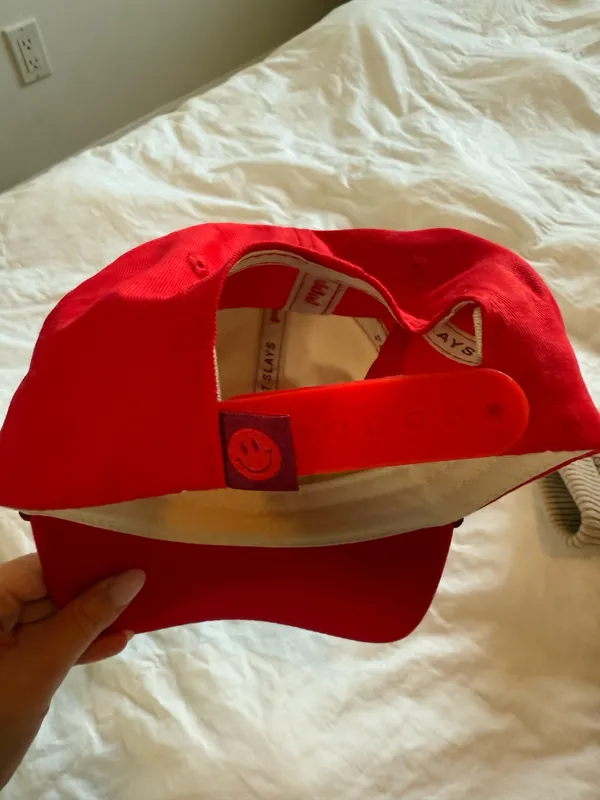 Poppi Limited Edition Trucker Hat Red - Image 3