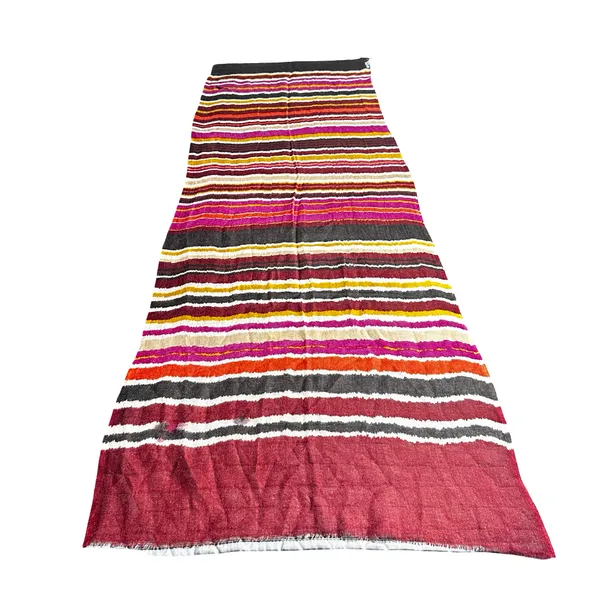 Ritual 100% Wool Multicolor Striped Oversized Scarf Wrap Shawl Boho NWT Multiple - Image 4