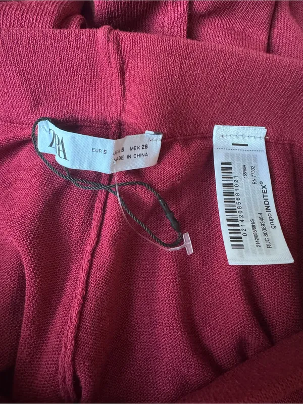 Zara knit pants in small New - Image 2