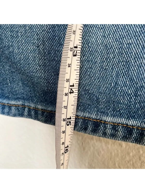 PacSun Womens Denim Cotton Mini Skirt Size 25 Blue - Image 10