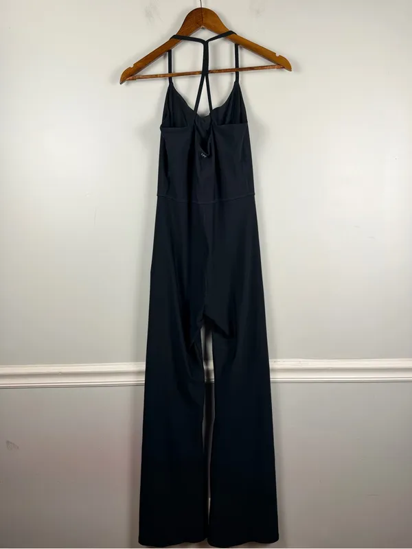 Abercrombie YPB sculptLUX Full Length Flare jumpsuit size medium - Image 6