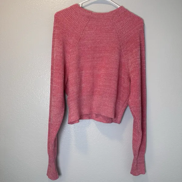 Free People Size-XS/T Women's Too Good Pink Pullover Knit‎ Sweater - Image 10