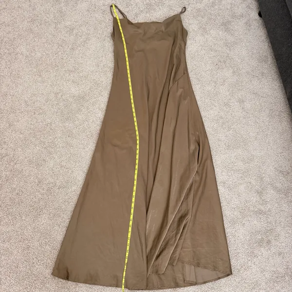 TOV Noir Slip Dress - Image 5