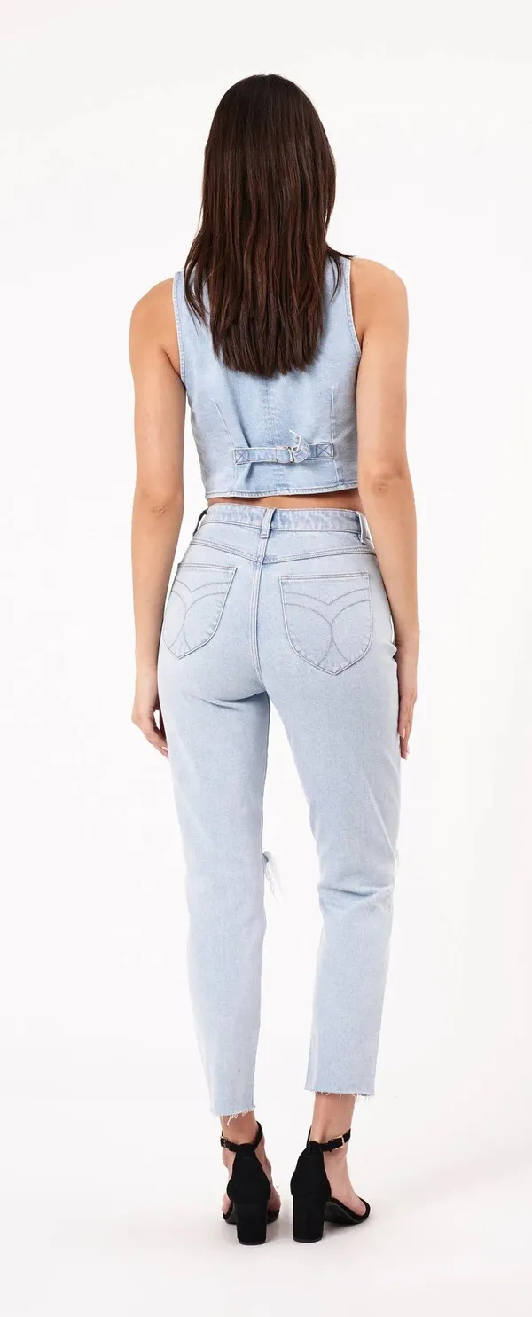 Rolla's Denim Dallas Vest - Image 3