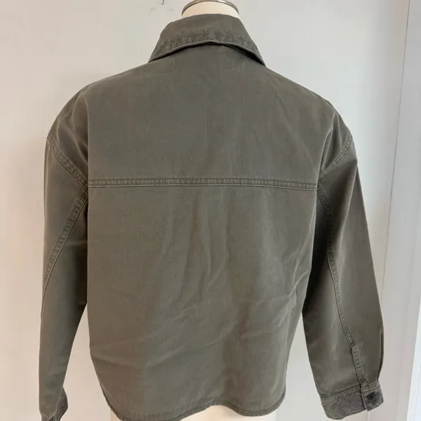 Zara Green Utility Jacket NWT - Image 5