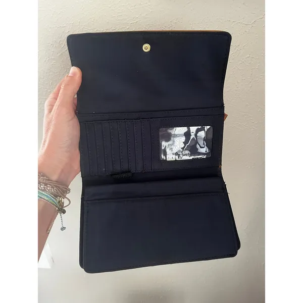 Tommy Hilfiger Pink Trifold Wallet Preppy Y2K Everyday Travel Iconic Tennis Prep - Image 4