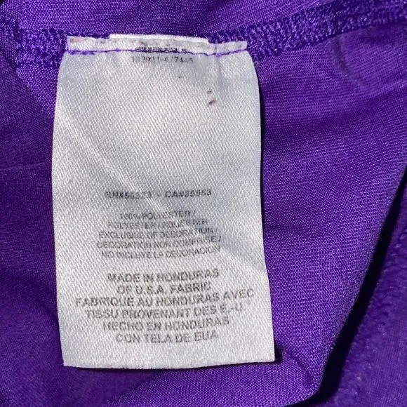 🎀 3/$20 Nike women’s small purple dri fit regular fit athletic tee - Image 6