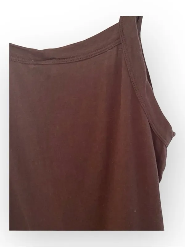 new Troo ❤︎︎ Crystal Embellished Fleur De Lis Thin Strap Tank Top ❤︎︎ Cocoa XL - Image 10