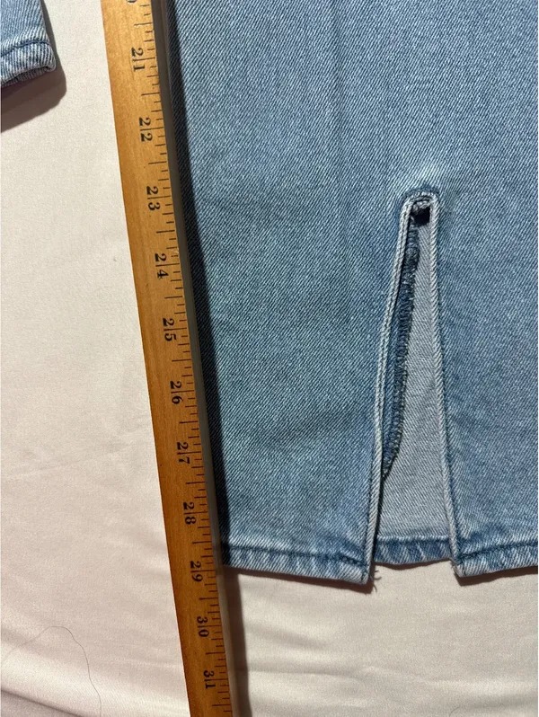 Ultra High-Rise Dad Jeans by Hollister - W31 L31 Light Blue - Image 2