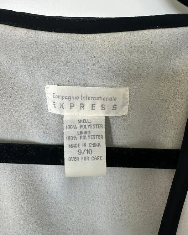 Vintage Halter Maxi Dress - Size 9/10 - Image 3