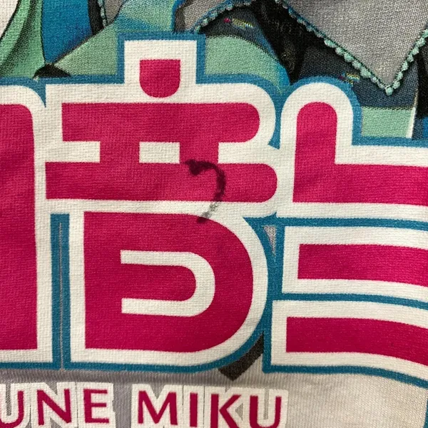 Hatsune Miku Vocaloids Virtual Anime Singer Tie Dye M/L - Image 5