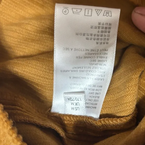 Urban Outfitters Mini Skirt Honey Brown Corduroy Belted Boho Retro Festival M - Image 7