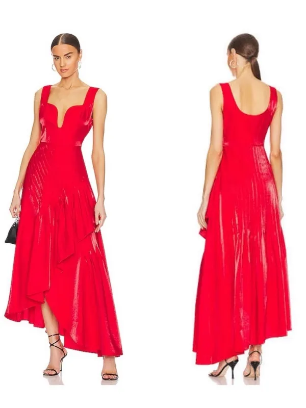 Revolve Yaura Dress in Red Size XS - Image 2
