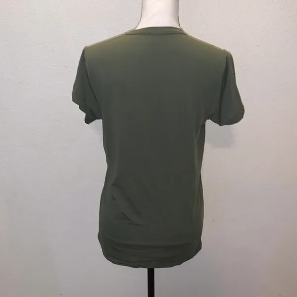 Elite Jeans Elite Issue army green athletic short sleeve shirt - Image 4