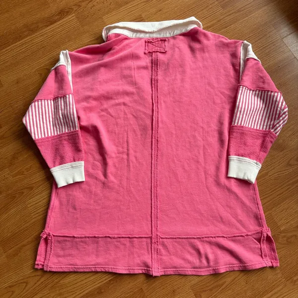 We The Free Clean Prep Polo Pullover Size Small - Image 5