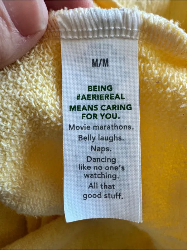 Aerie Easy‎ Street Sweatshirt yellow size medium beach comfy - Image 5