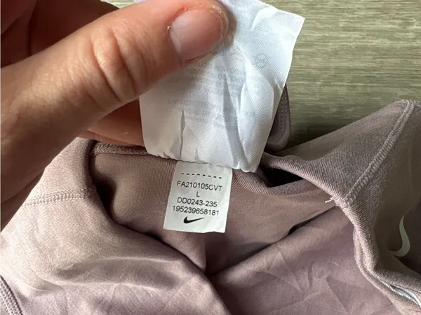 Nike One Women's Mid-Rise 7" Biker Shorts Heather Mauve - Image 7