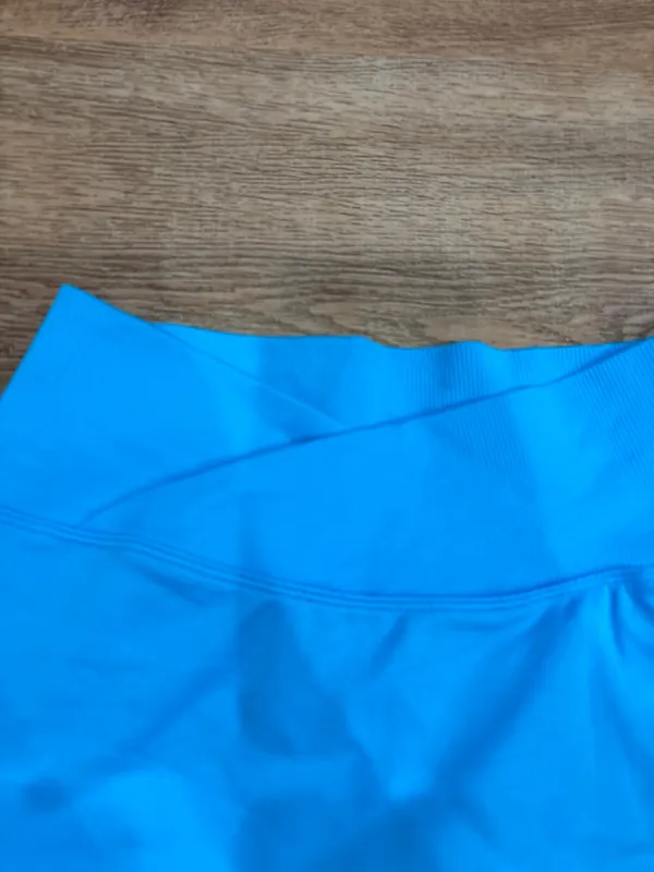 Amazon Blue crossover biker shorts - Image 2