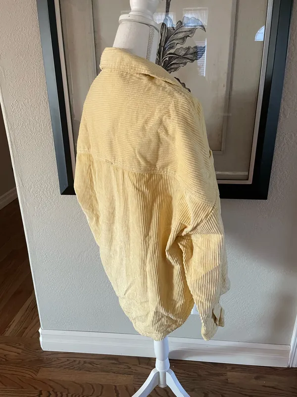 Billabong oversized corduroy button up  - Image 8
