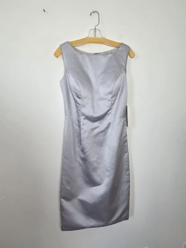NEW JJs House Silver Two Piece Dress Formal Party Wedding Mother Of Bride 6 - Image 11