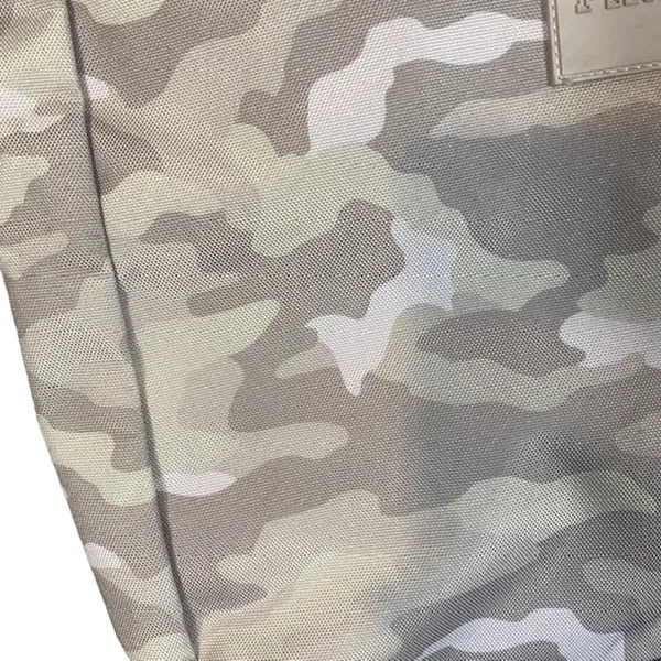 VS Pink Gray Camouflage Convertible Tote School Gym Backpack Women - Image 5