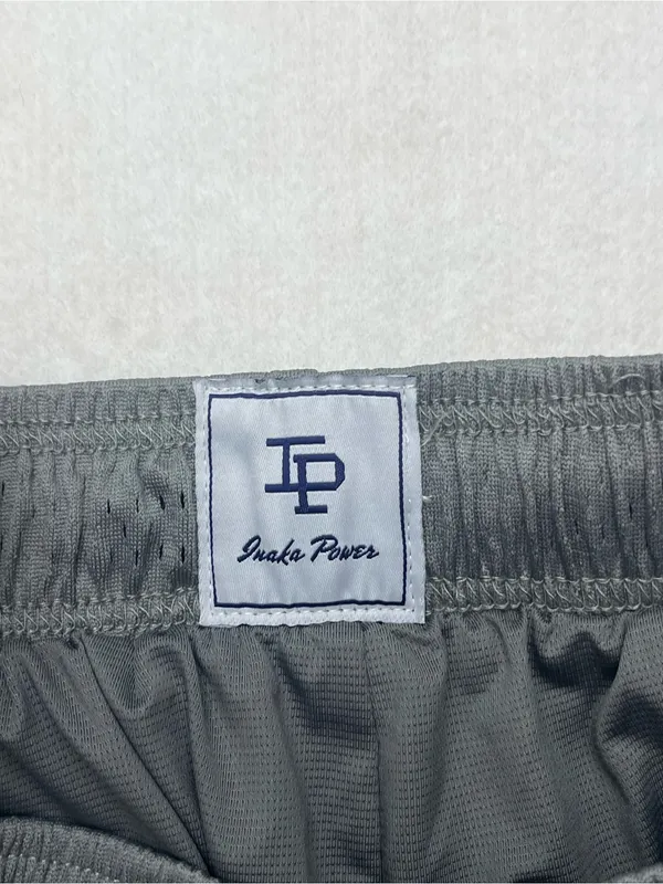 Inaka Power Womens Gray Mesh Athletic Gym Shorts Pockets Size Medium - Image 9