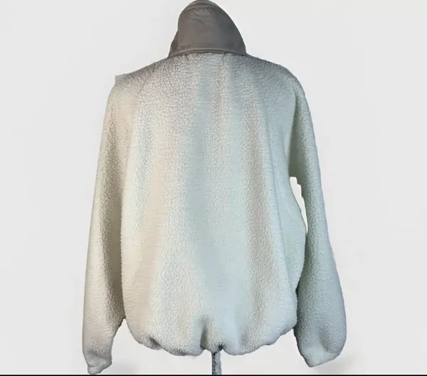 Her entire name says Grace fleece sherpa jacket size M - Image 5
