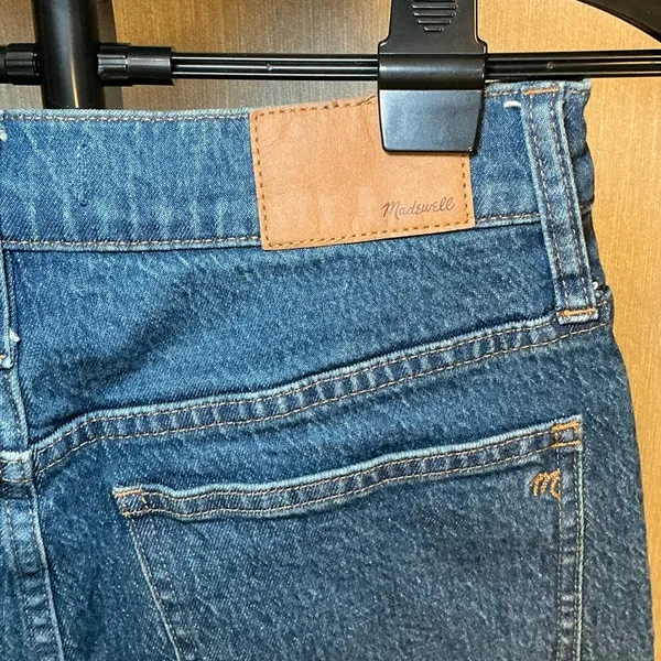 Madewell Classic High Rise Blue Denim Jeans Size 27 - Image 8