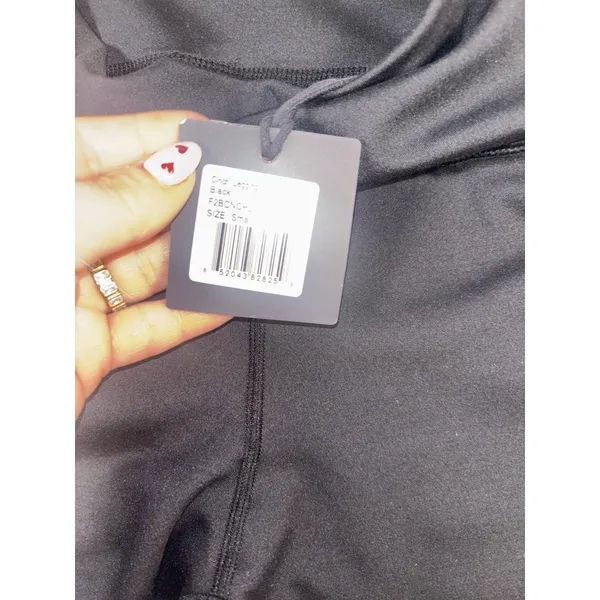 womens the normal brand ankle cinch leggings nwt black‎ small - Image 5