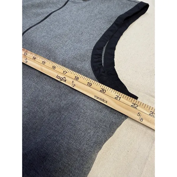 Kathie Lee Collection VTG full zip vest size XL grey - Image 2
