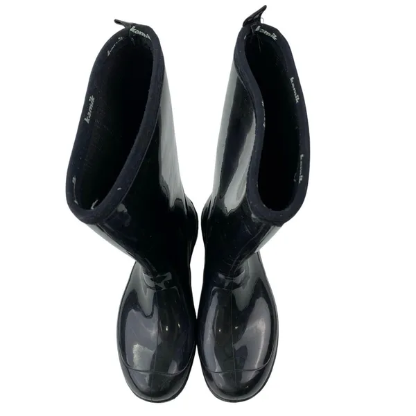 Kamik Marina Women's Black Synthetic Rubber Round Toe Mid Calf Rain Boots Size 7 - Image 2